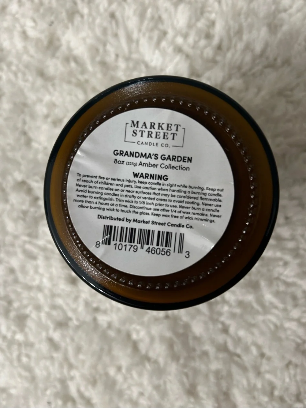 Market Street Candle Co. 8oz Soy Candle - Grandma’s Garden